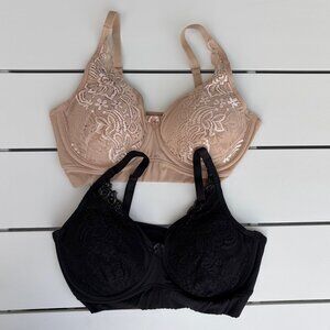 Rhonda Shear Lace Underwire Bra 2-Pack | NWOT | Medium